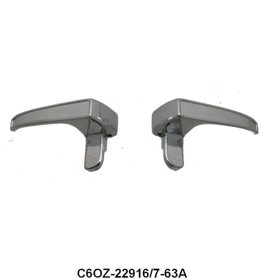VENT WINDOW HANDLES - 66-67 FRLN/FLCN, 67 MUST, 67 F-100/F-350