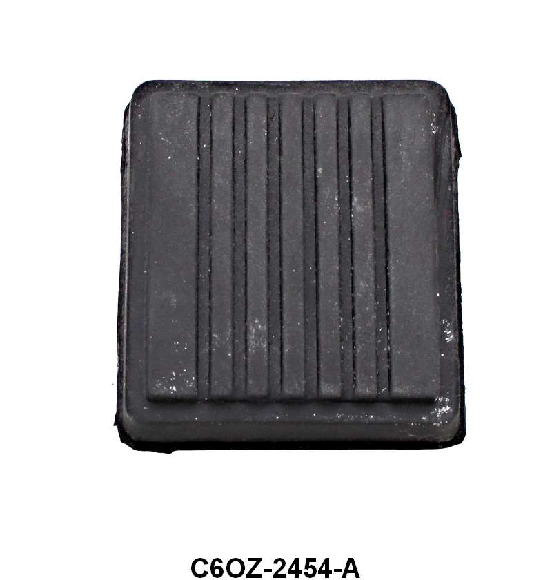 PARKING BRAKE PEDAL PAD - 66-71 FALCON, 66-71 FAIRLANE/RANCHERO, 70 MUST/COUGAR