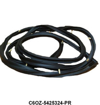 REAR DOOR SEALS - 66-67 FRLN 4DR SDN, 67-70 FLCN 4DR SDN REAR