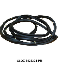 REAR DOOR SEALS - 66-67 FRLN 4DR SDN, 67-70 FLCN 4DR SDN REAR