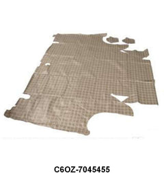 VINYL TRUNK MAT - 66-67 FAIRLANE "PLAID"