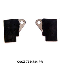 TOP OF QUARTER WINDOW ON CONVERTIBLE TOP PAD - 66-67 FAIRLANE CONVERTIBLE