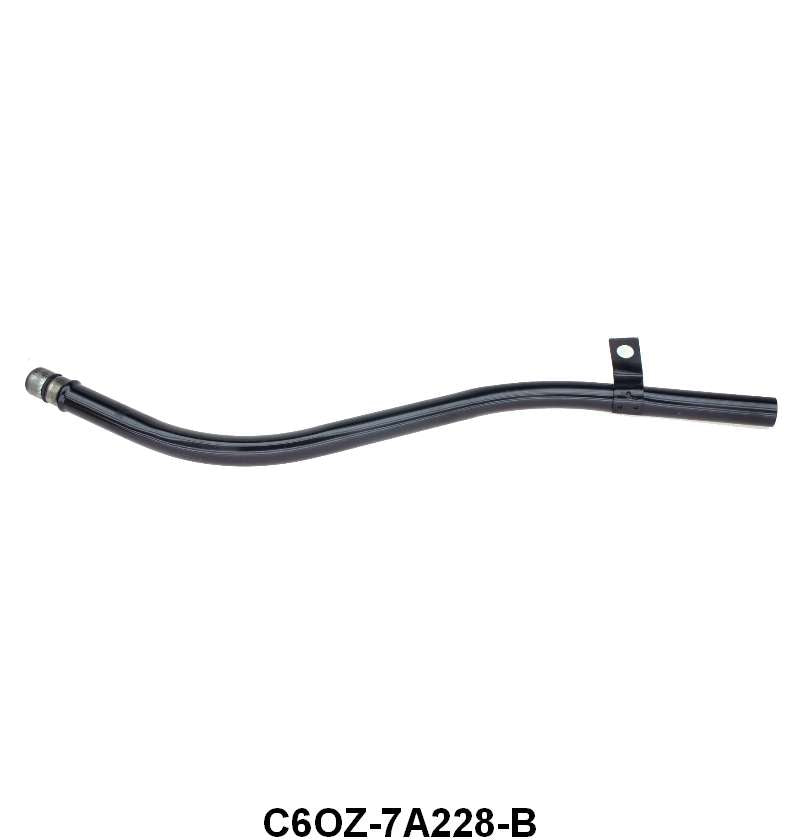 AUTOMATIC TRANSMISSION DIPSTICK TUBE - 66-68 FLCN/FRLN/MUST W/C4 BLACK