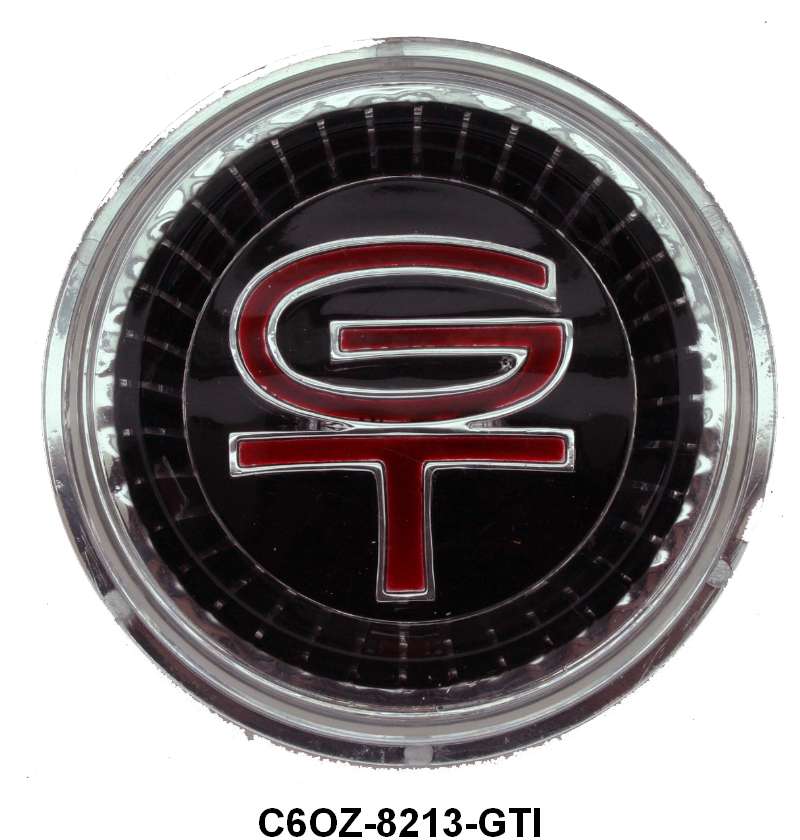 GRILLE EMBLEM PLASTIC INSERT - 66 FAIRLANE "GT"