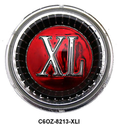 GRILLE EMBLEM PLASTIC INSERT - 66 FAIRLANE "XL"