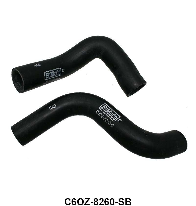 SCRIPT RADIATOR HOSE KIT - 66-67 FAIRLANE/COMET, 67 RANCHERO 289