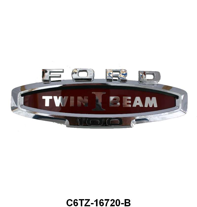 FRONT FENDER EMBLEM - 66 F-100 "TWIN I-BEAM"