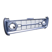 GRILLE- 69-77 BRONCO, PARK LIGHTS RAISED, FORD TOOLING