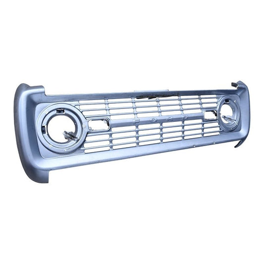 GRILLE- 69-77 BRONCO, PARK LIGHTS FLUSH, FORD TOOLING