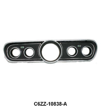 INSTRUMENT BEZEL - 66 MUSTANG BLACK