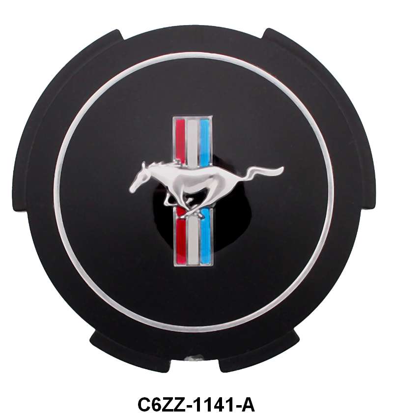 STANDARD HUB CAP EMBLEM - 66 MUSTANG