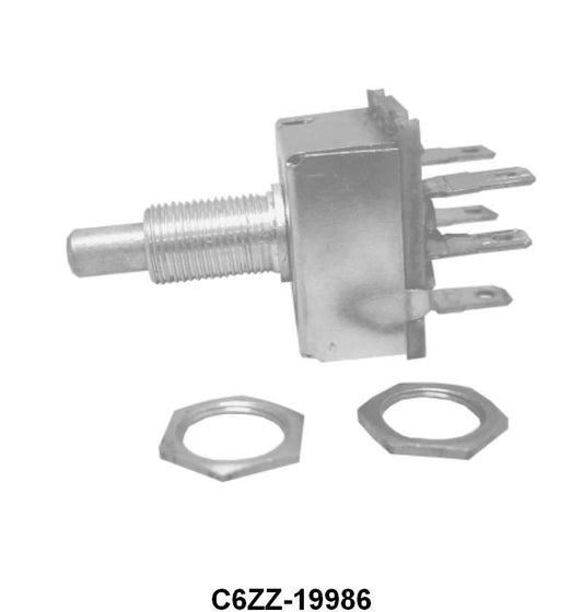 UNDER DASH A/C FAN BLOWER SWITCH - 66 GALAXIE, FALCON, FAIRLANE, MUSTANG