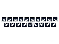 WINDSHIELD MOLDING CLIP KIT - 66 MUSTANG COUPE/FASTBACK