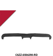 FORD TOOLING DASH PAD - 66 MUSTANG   DARK RED
