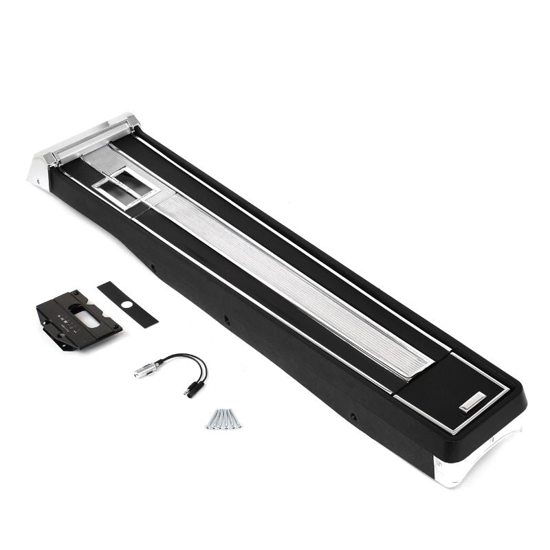 COMPLETE CONSOLE ASSEMBLY - 66 MUSTANG W/AUTO WITH A/C