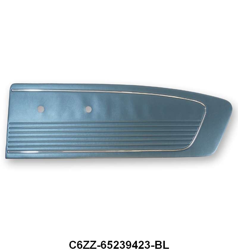 STANDARD DOOR PANELS - 66 MUSTANG, BLUE