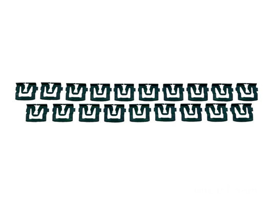 REAR/BACK WINDOW MOLDING CLIP SET - 65-66 MUSTANG COUPE