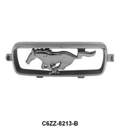 GRILLE HORSE AND CORRAL ASSEMBLY - 66 MUSTANG GT