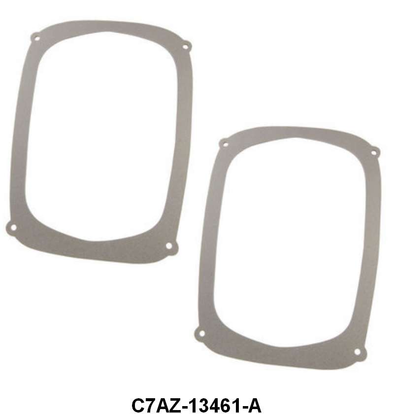 TAIL LIGHT LENS GASKETS - 67 GALAXIE EXCEPT WAGON