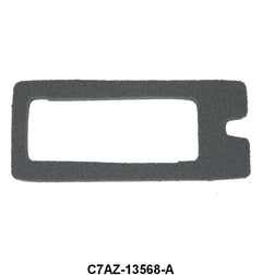 LICENSE PLATE LIGHT LENS GASKET - 64-72 GLX 64-70 FLCN 65-69 FRL 65-70 MUST