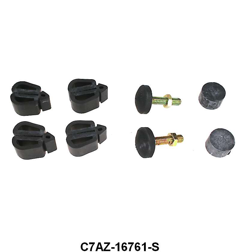 HOOD BUMPER KIT - 67-68 GALAXIE