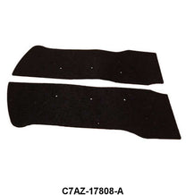 REAR STONE DEFLECTOR RUBBER ENDS - 67 GALAXIE