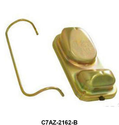 MASTER CYLINDER CAP-DISC BRAKES - 67-71 PASSENGER W/DISC GOLD ZINC