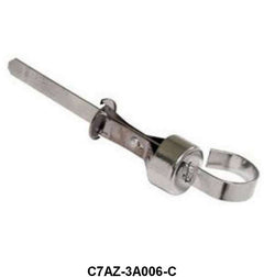 FORD POWER STEERING PUMP DIPSTICK - 67-72 ALL PASS, 67-77 F-100/350, CHROME