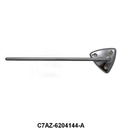 SUN VISOR BRACKET - 67-68 GLX 68 FRLN 2DR HDTP/FSBK 67-70 MUST/CGR CHROME RH/LH