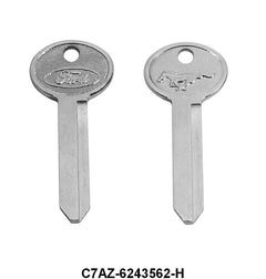 TRUNK & GLOVE BOX KEY BLANK - 67-70 MUSTANG WITH "PONY" ON KEY