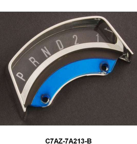 AUTOMATIC COLUMN SHIFT INDICATOR (PRNDL) - 67 GLX ALL AUTO TRANS