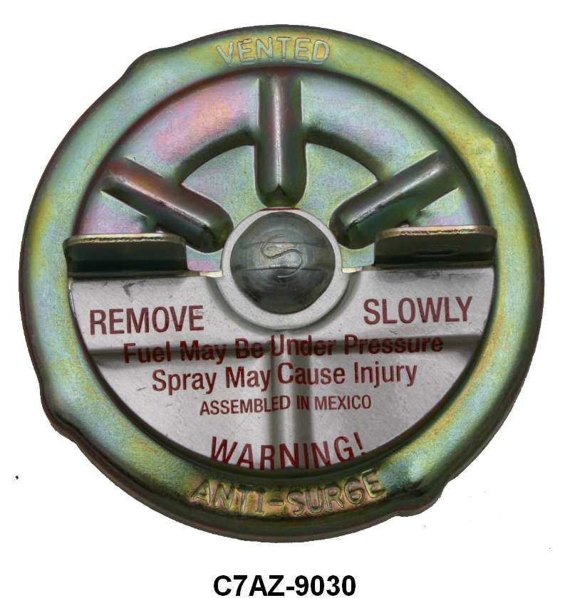 REPLACEMENT STYLE GAS CAP - 49-51 MERCURY, 61-69 GALAXIE *VENTED*