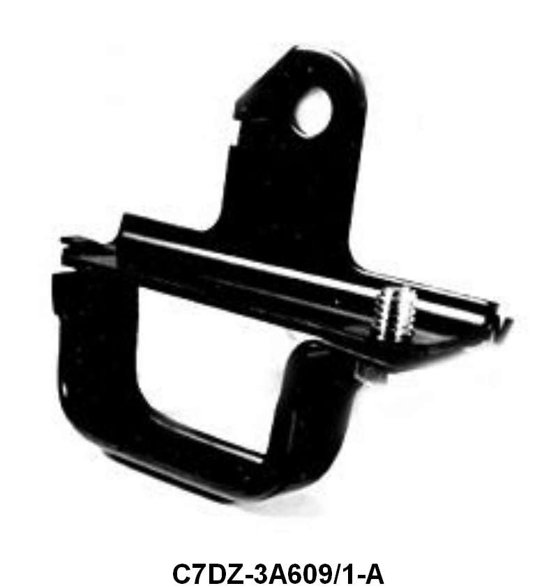 PWR. STR. HOSE BRACKET - 67-68 MUST, 67-69 FLCN/FRLN