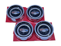 STYLE STEEL WHEEL CENTER EMBLEM - 65-67 FLCN/FRLN BLACK