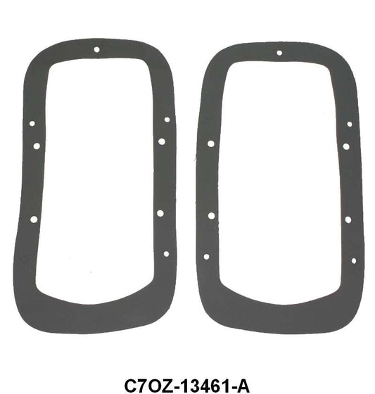 TAIL LIGHT LENS GASKETS - 67 FAIRLANE EXCEPTWAGON & RANCHERO)