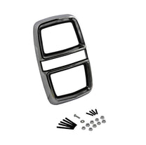 CHROME TAIL LIGHT BEZEL - 67 FAIRLANE EXCEPT WAGON AND RANCHERO