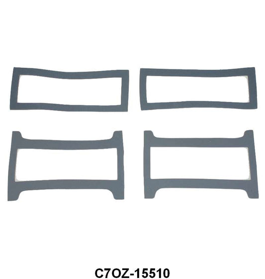 BACKUP LIGHT LENS GASKET - 67 FRLN EXCL WGN/RANCH SET OF 4