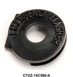 EMERGENCY FLASHER KNOB BEZEL - 67 FAIRLANE, MUSTANG