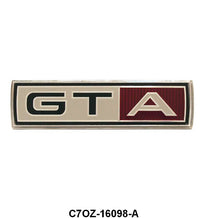 FENDER EMBLEM - 67 FAIRLANE/MUSTANG "GTA"