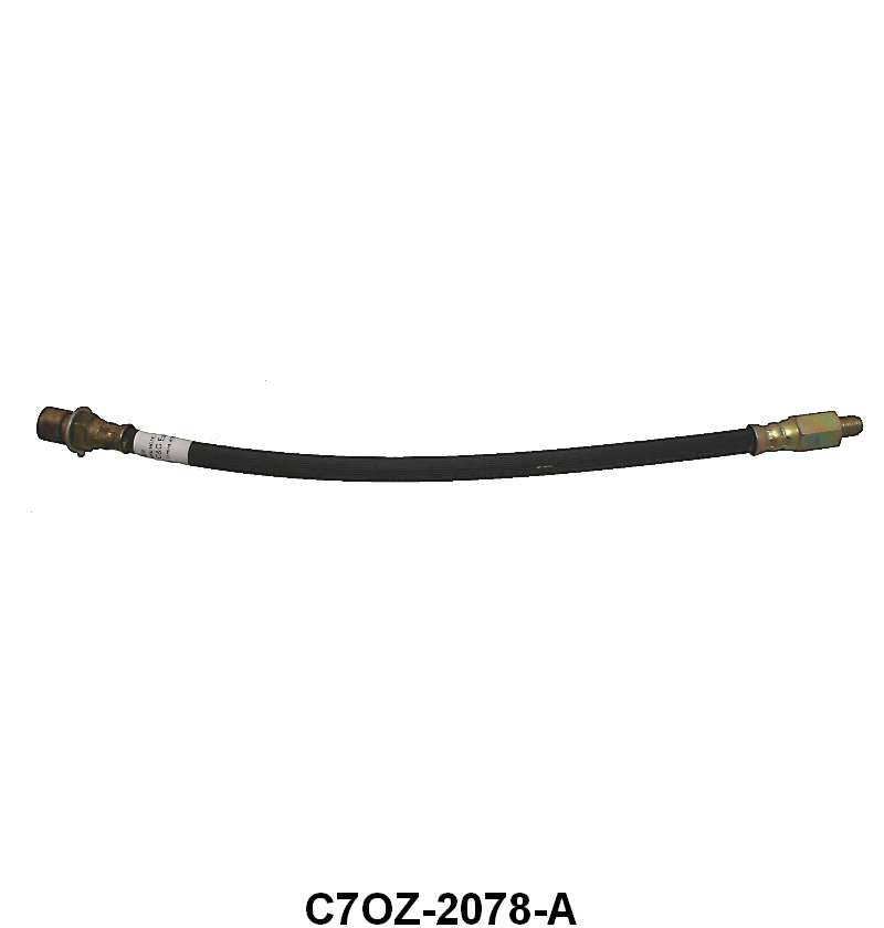 FRONT BRAKE HOSE W/DRUM BRAKES - 67-71 FAIRLANE, 67-70 MUSTANG, 67-70 FALCON