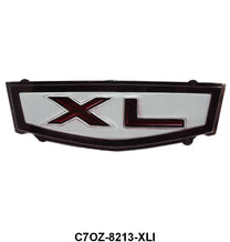 GRILLE EMBLEM PLASTIC INSERT - 67 FAIRLANE "XL"