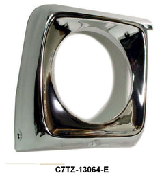 HEADLIGHT DOOR/BEZEL - 67-69 F-100/F-350, RH, FORD TOOLING, NO PAINT