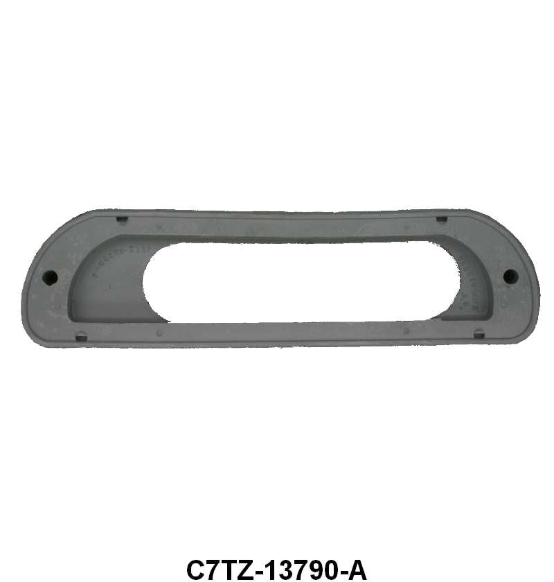 CARGO LIGHT PAD - 67-72 F-100/F-350, GRAY RUBBER
