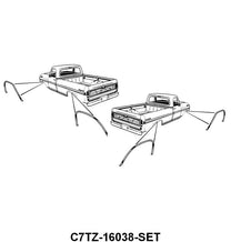 WHEEL WELL MOLDING SET - 67-72 F-100/F-250