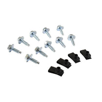 HOOD HINGE BOLT AND CLIP KIT - 67-72 F-100/F-350, 10 Bolts and 4 J-clips