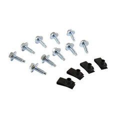 HOOD HINGE BOLT AND CLIP KIT - 67-72 F-100/F-350, 10 Bolts and 4 J-clips