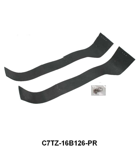 FRONT FENDER APRON TO FIREWALL LOWER SEALS - 67-79 F-100/F-350 W/STAPLES