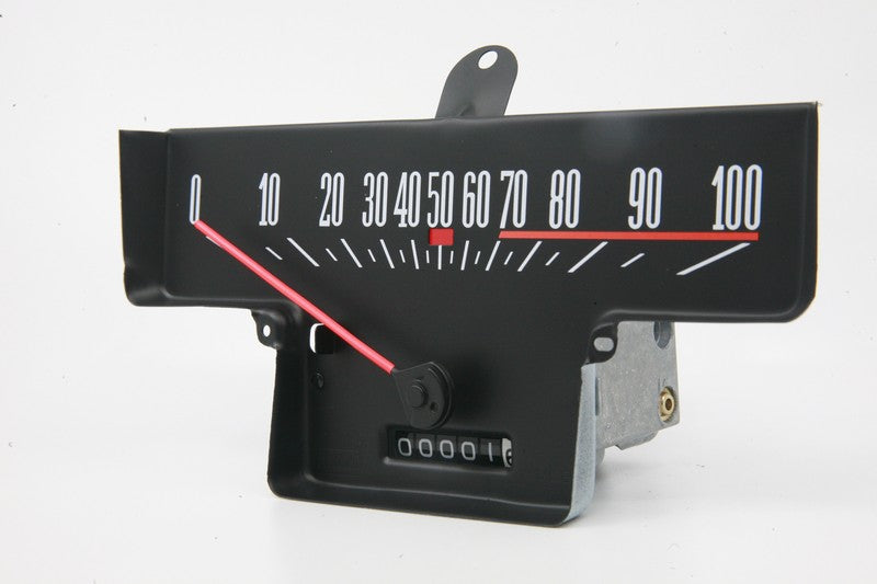 SPEEDOMETER - 67-70 F-100/F-350 100 MPH WITH RED SPEED WARNING