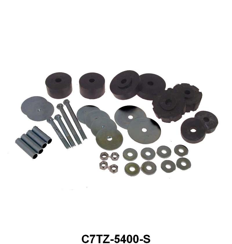 CAB TO FRAME PAD AND BOLT KIT - 67-72 F-100/F-250
