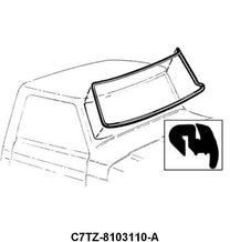 WINDSHIELD SEAL WITHOUT GROOVE FOR CHROME - 67-72 F-100/F-350